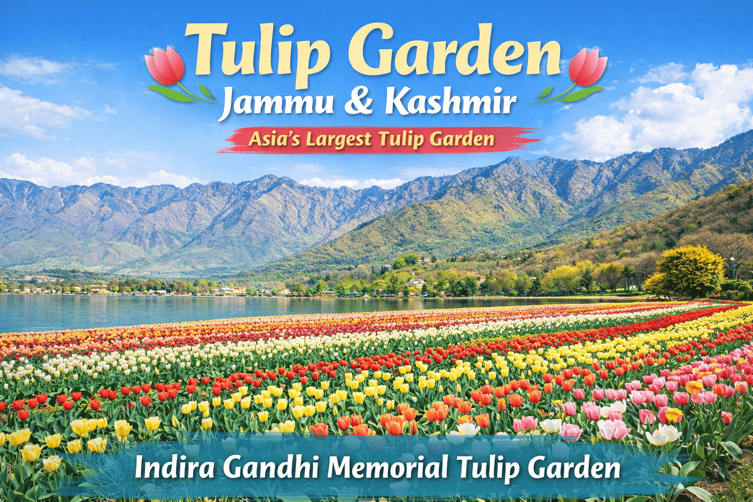 Kashmir Tulip Festival 2026 Budget Travel Package – 8 Days Delhi to Srinagar Affordable Tour